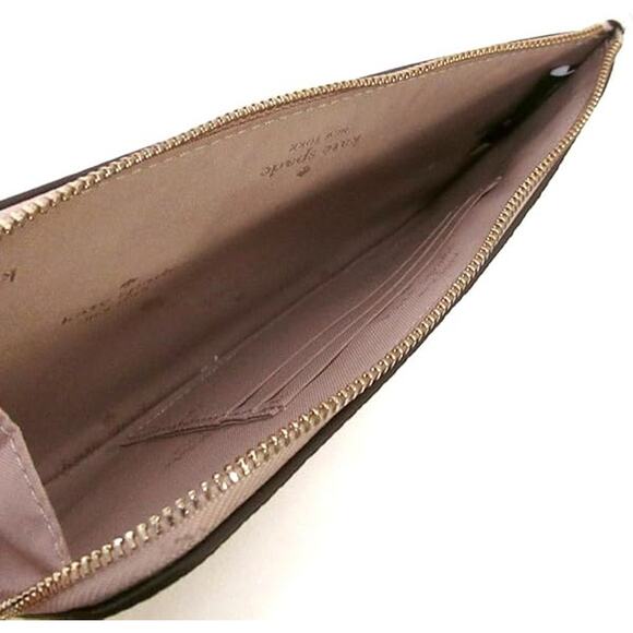 NWT Kate Spade Wallet for Women Lucy Medium L Zip Wristlet, Light sand - Picture 3 of 3